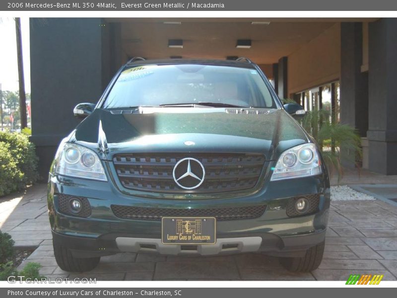 Everest Green Metallic / Macadamia 2006 Mercedes-Benz ML 350 4Matic
