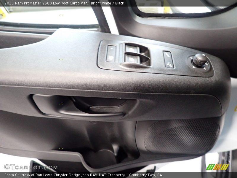 Bright White / Black 2023 Ram ProMaster 2500 Low Roof Cargo Van