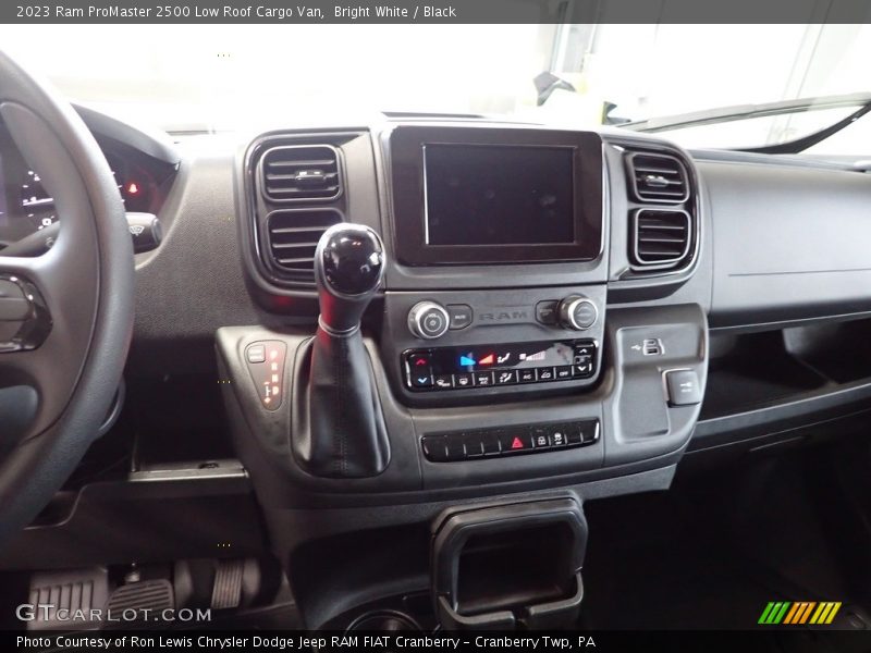Controls of 2023 ProMaster 2500 Low Roof Cargo Van
