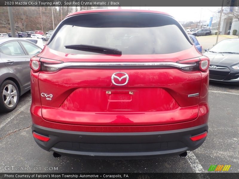 Soul Red Crystal Metallic / Black 2020 Mazda CX-9 Touring AWD