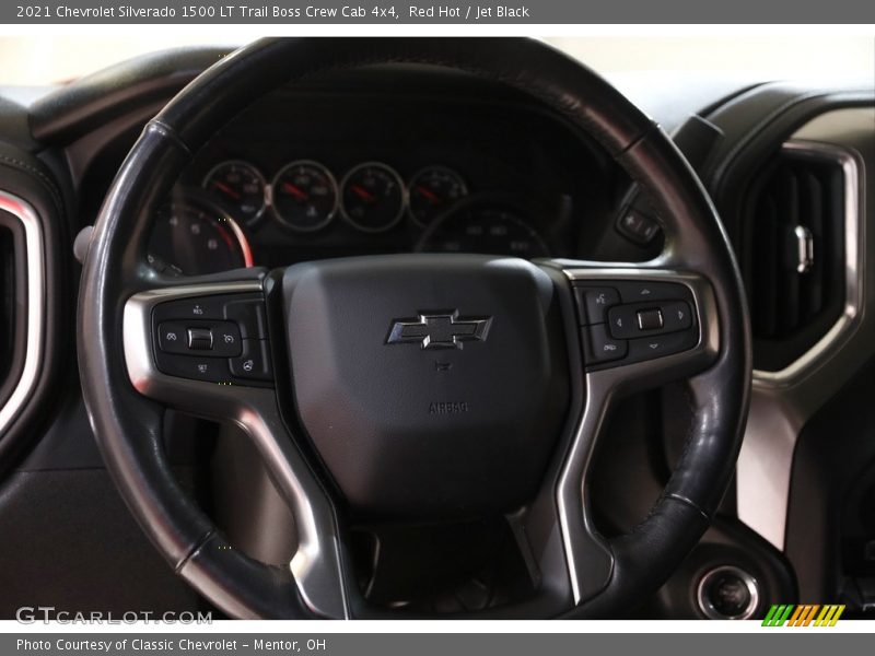  2021 Silverado 1500 LT Trail Boss Crew Cab 4x4 Steering Wheel