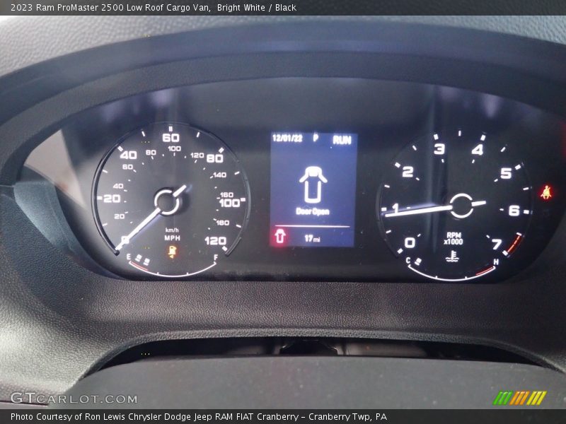  2023 ProMaster 2500 Low Roof Cargo Van 2500 Low Roof Cargo Van Gauges