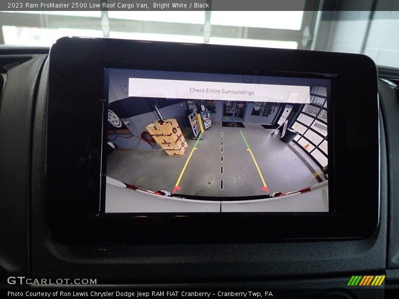 Bright White / Black 2023 Ram ProMaster 2500 Low Roof Cargo Van