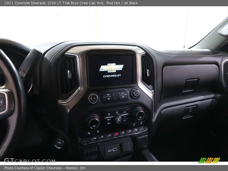 Red Hot / Jet Black 2021 Chevrolet Silverado 1500 LT Trail Boss Crew Cab 4x4