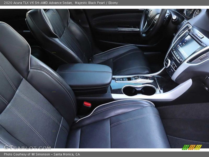 Majestic Black Pearl / Ebony 2020 Acura TLX V6 SH-AWD Advance Sedan