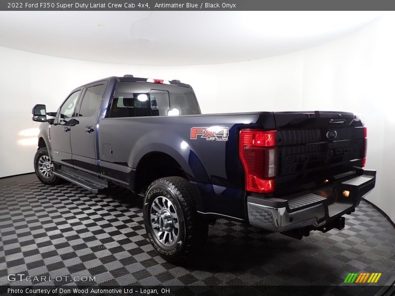 Antimatter Blue / Black Onyx 2022 Ford F350 Super Duty Lariat Crew Cab 4x4