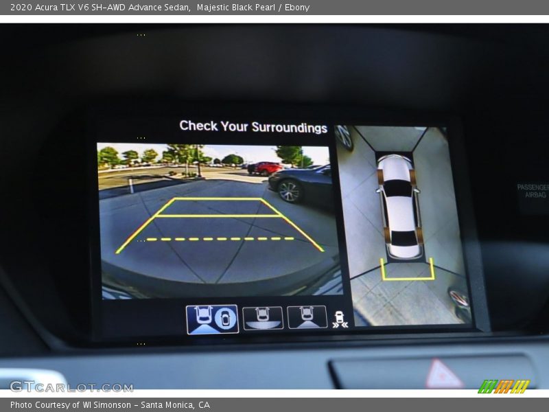 Majestic Black Pearl / Ebony 2020 Acura TLX V6 SH-AWD Advance Sedan
