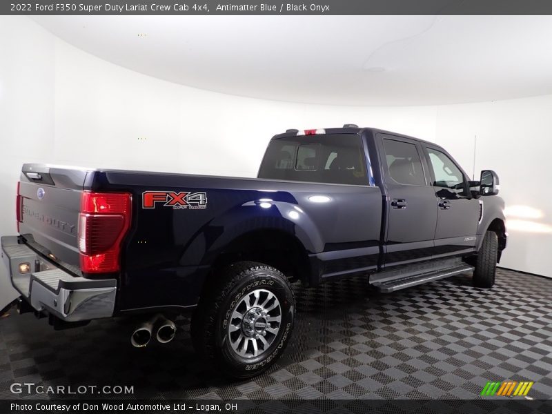 Antimatter Blue / Black Onyx 2022 Ford F350 Super Duty Lariat Crew Cab 4x4