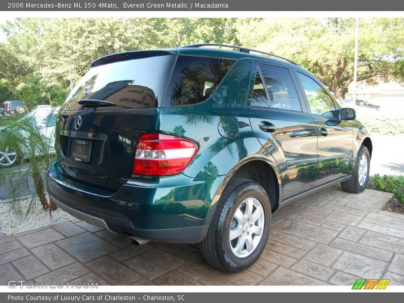 Everest Green Metallic / Macadamia 2006 Mercedes-Benz ML 350 4Matic