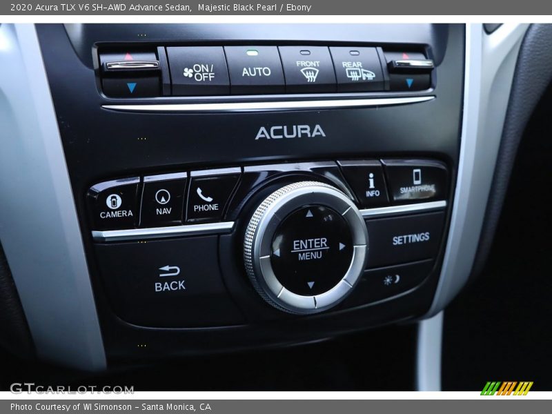 Majestic Black Pearl / Ebony 2020 Acura TLX V6 SH-AWD Advance Sedan