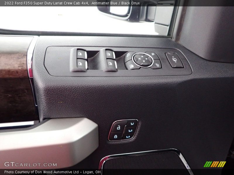 Antimatter Blue / Black Onyx 2022 Ford F350 Super Duty Lariat Crew Cab 4x4