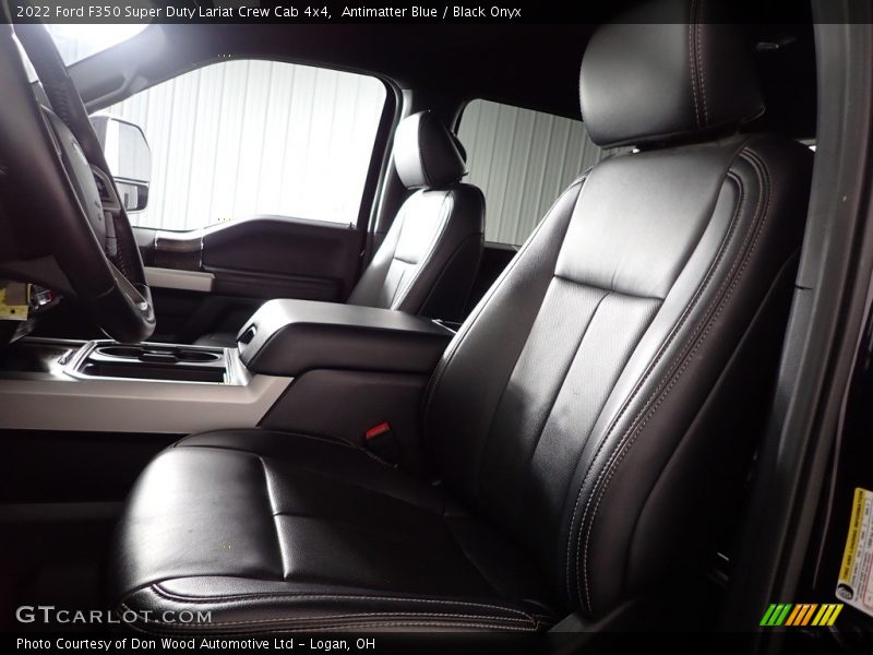 Antimatter Blue / Black Onyx 2022 Ford F350 Super Duty Lariat Crew Cab 4x4