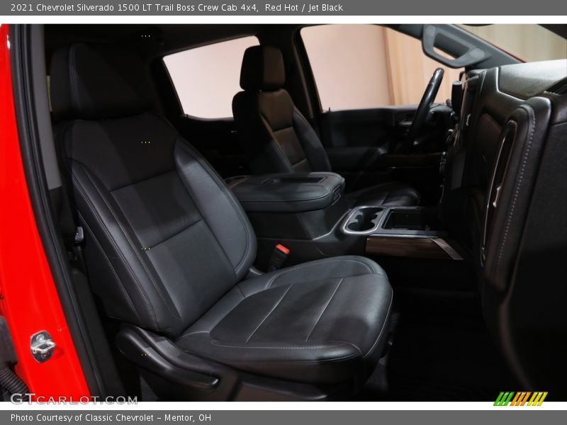 Red Hot / Jet Black 2021 Chevrolet Silverado 1500 LT Trail Boss Crew Cab 4x4