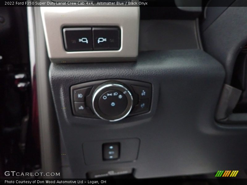 Antimatter Blue / Black Onyx 2022 Ford F350 Super Duty Lariat Crew Cab 4x4