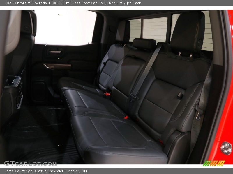 Rear Seat of 2021 Silverado 1500 LT Trail Boss Crew Cab 4x4