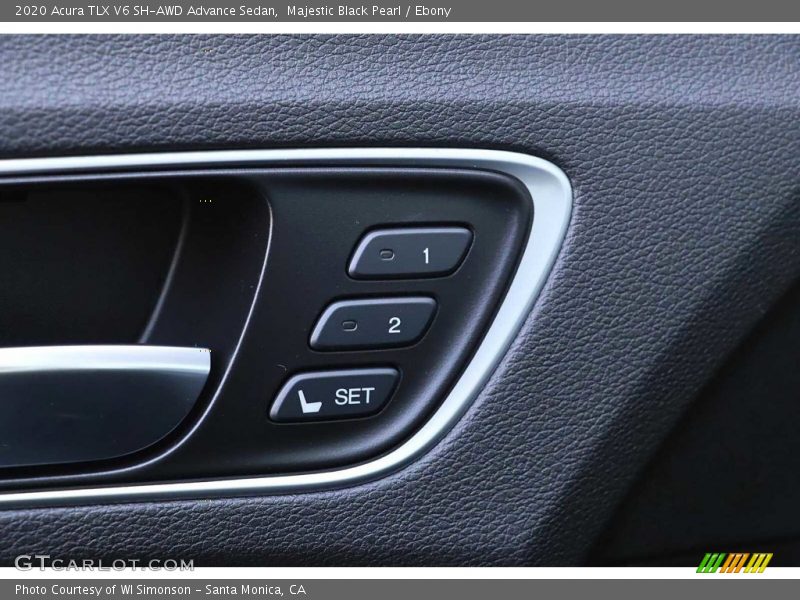Majestic Black Pearl / Ebony 2020 Acura TLX V6 SH-AWD Advance Sedan