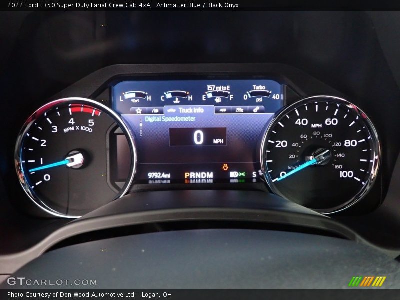 Antimatter Blue / Black Onyx 2022 Ford F350 Super Duty Lariat Crew Cab 4x4