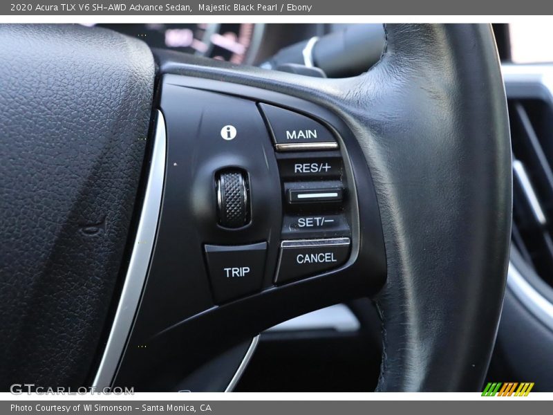 Majestic Black Pearl / Ebony 2020 Acura TLX V6 SH-AWD Advance Sedan