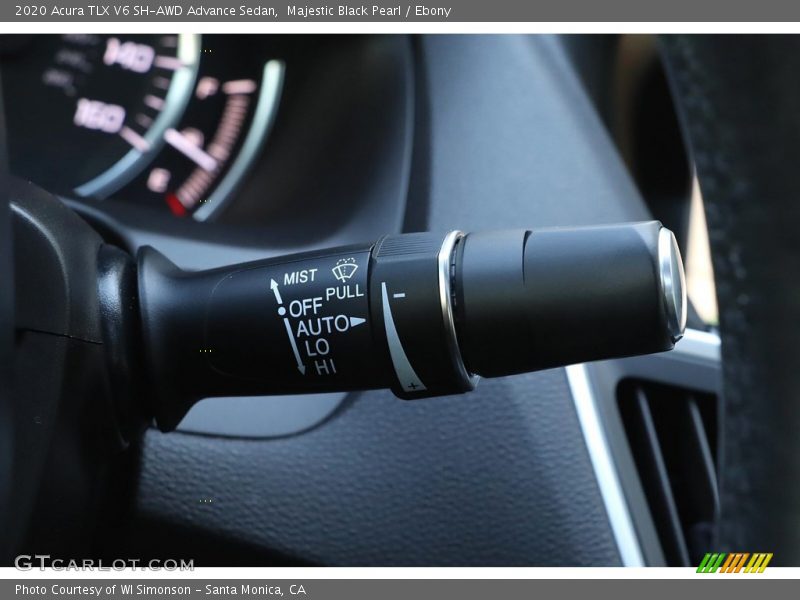 Majestic Black Pearl / Ebony 2020 Acura TLX V6 SH-AWD Advance Sedan