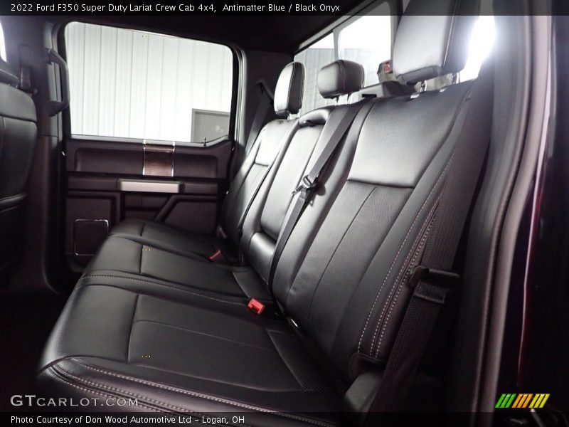 Antimatter Blue / Black Onyx 2022 Ford F350 Super Duty Lariat Crew Cab 4x4