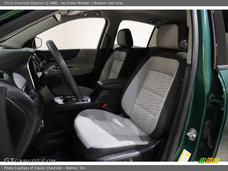 Ivy Green Metallic / Medium Ash Gray 2019 Chevrolet Equinox LS AWD