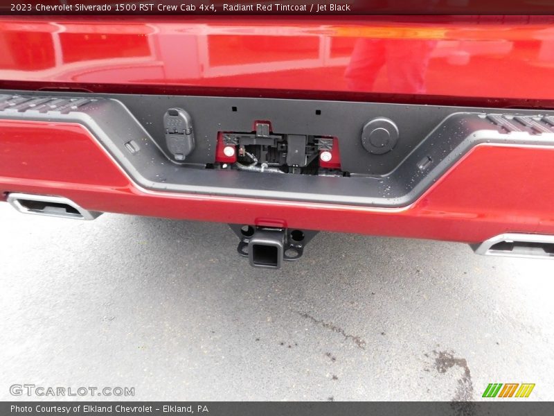 Radiant Red Tintcoat / Jet Black 2023 Chevrolet Silverado 1500 RST Crew Cab 4x4