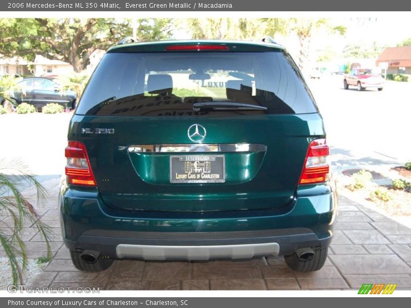 Everest Green Metallic / Macadamia 2006 Mercedes-Benz ML 350 4Matic