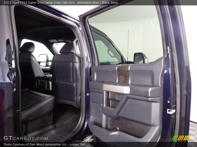 Antimatter Blue / Black Onyx 2022 Ford F350 Super Duty Lariat Crew Cab 4x4