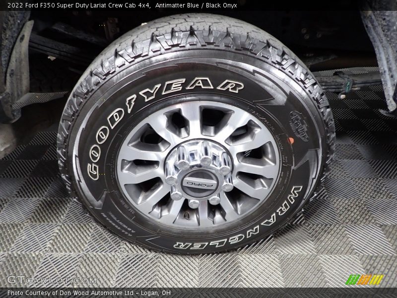 Antimatter Blue / Black Onyx 2022 Ford F350 Super Duty Lariat Crew Cab 4x4