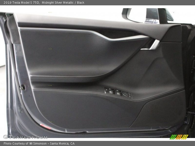Door Panel of 2019 Model S 75D