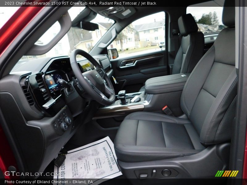 Radiant Red Tintcoat / Jet Black 2023 Chevrolet Silverado 1500 RST Crew Cab 4x4