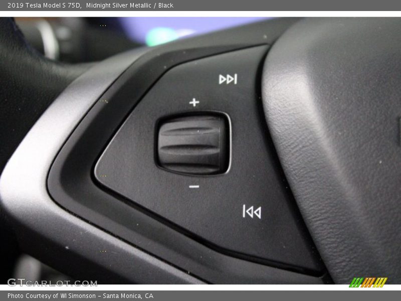  2019 Model S 75D Steering Wheel