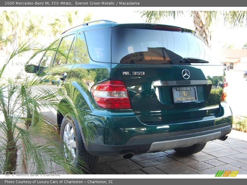 Everest Green Metallic / Macadamia 2006 Mercedes-Benz ML 350 4Matic