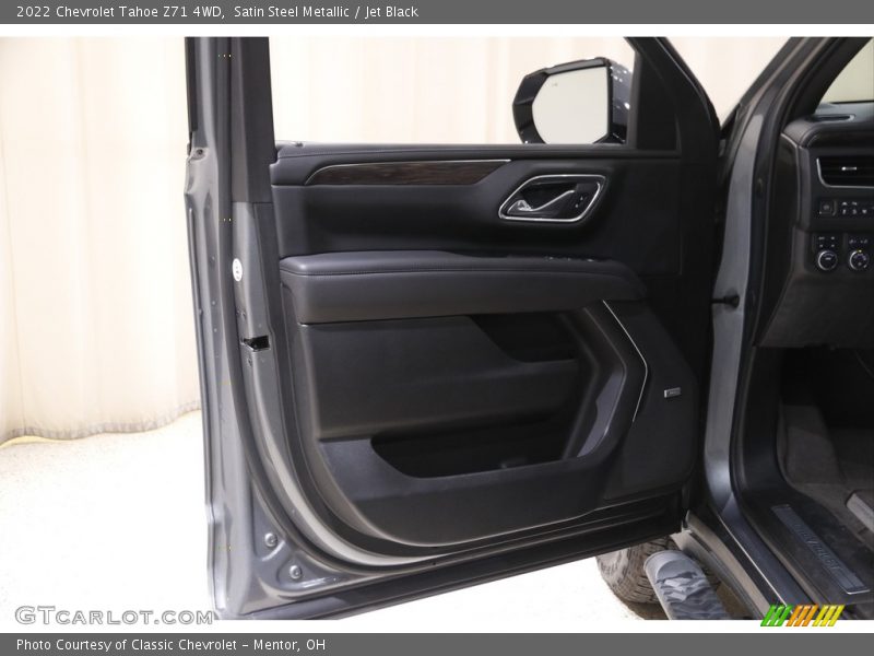 Satin Steel Metallic / Jet Black 2022 Chevrolet Tahoe Z71 4WD
