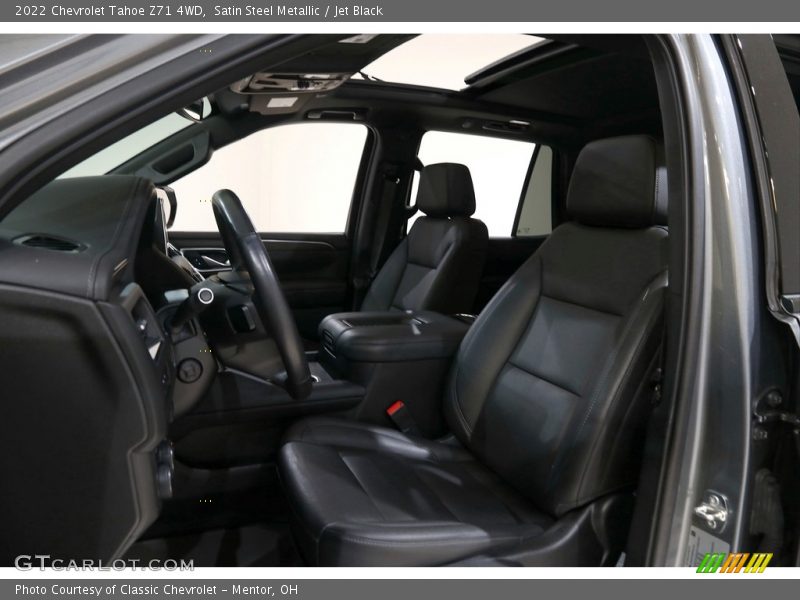 Satin Steel Metallic / Jet Black 2022 Chevrolet Tahoe Z71 4WD