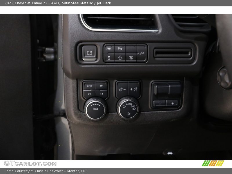 Satin Steel Metallic / Jet Black 2022 Chevrolet Tahoe Z71 4WD