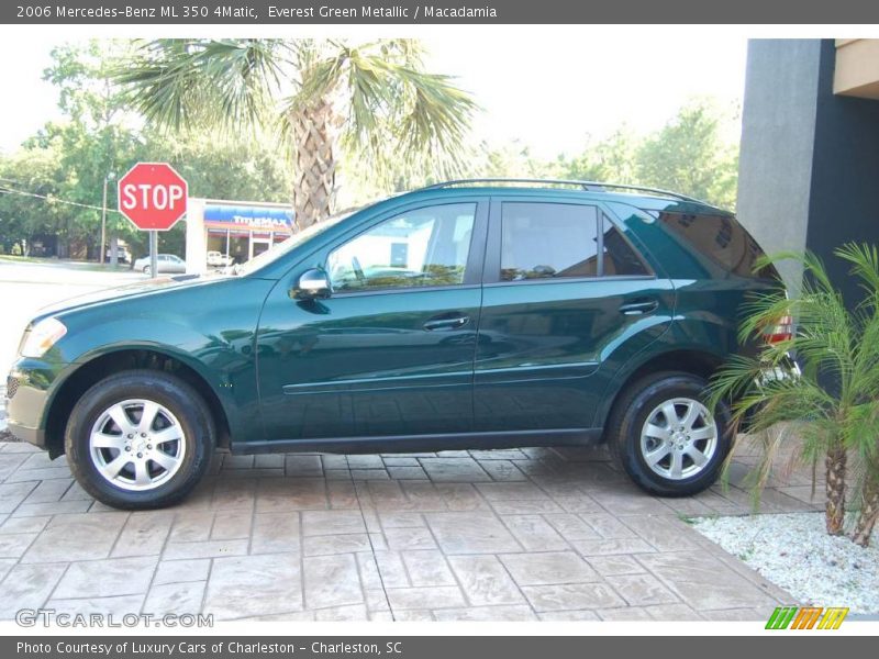 Everest Green Metallic / Macadamia 2006 Mercedes-Benz ML 350 4Matic