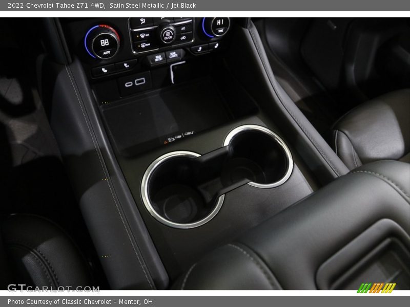 Satin Steel Metallic / Jet Black 2022 Chevrolet Tahoe Z71 4WD