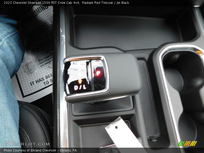 Radiant Red Tintcoat / Jet Black 2023 Chevrolet Silverado 1500 RST Crew Cab 4x4
