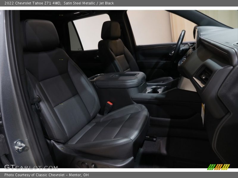 Satin Steel Metallic / Jet Black 2022 Chevrolet Tahoe Z71 4WD