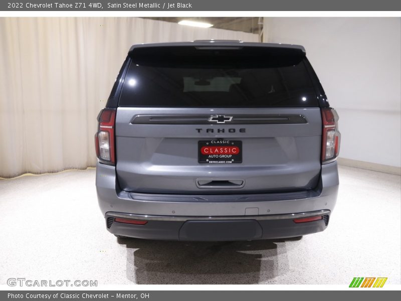 Satin Steel Metallic / Jet Black 2022 Chevrolet Tahoe Z71 4WD