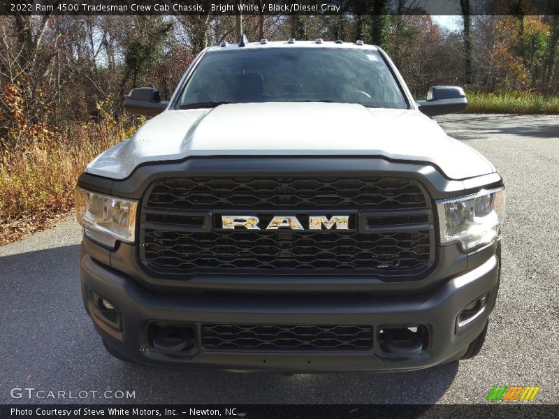 Bright White / Black/Diesel Gray 2022 Ram 4500 Tradesman Crew Cab Chassis