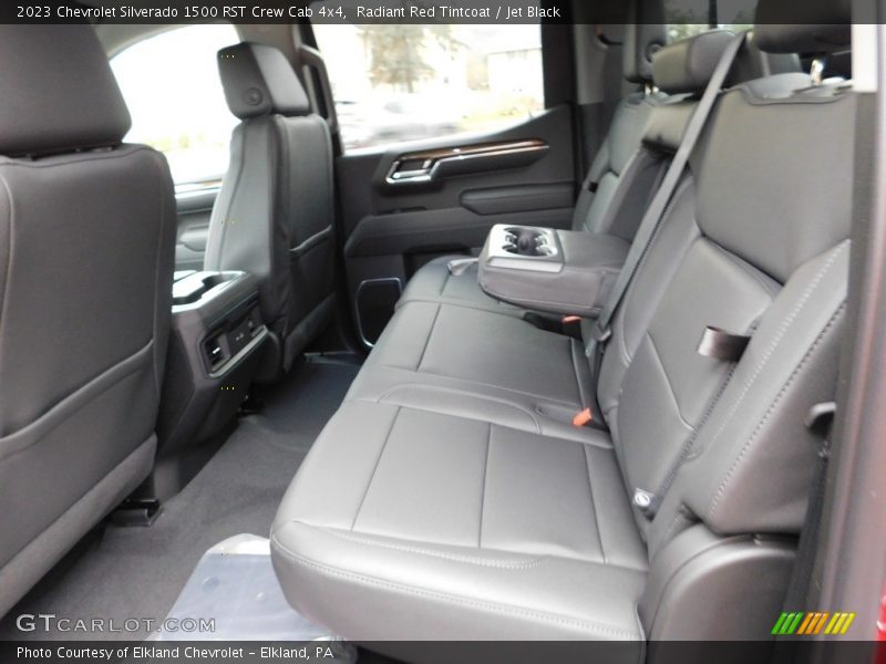 Radiant Red Tintcoat / Jet Black 2023 Chevrolet Silverado 1500 RST Crew Cab 4x4