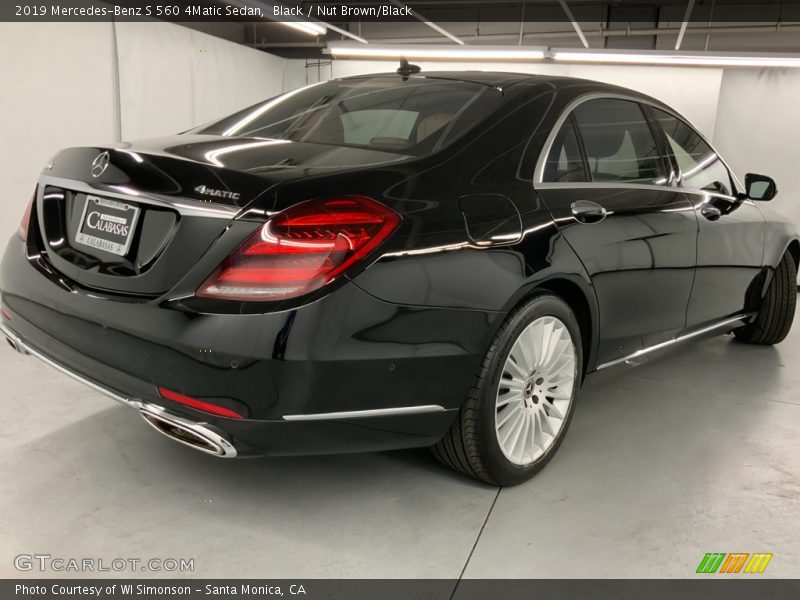 Black / Nut Brown/Black 2019 Mercedes-Benz S 560 4Matic Sedan