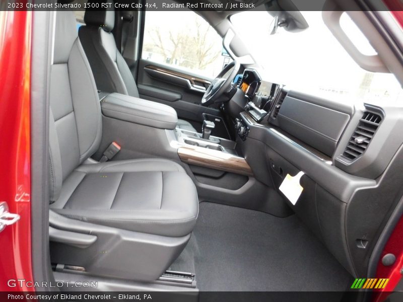 Radiant Red Tintcoat / Jet Black 2023 Chevrolet Silverado 1500 RST Crew Cab 4x4