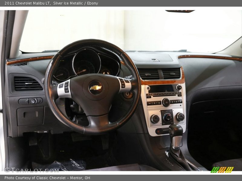 Silver Ice Metallic / Ebony 2011 Chevrolet Malibu LT