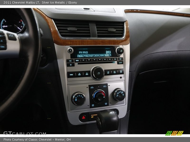 Silver Ice Metallic / Ebony 2011 Chevrolet Malibu LT