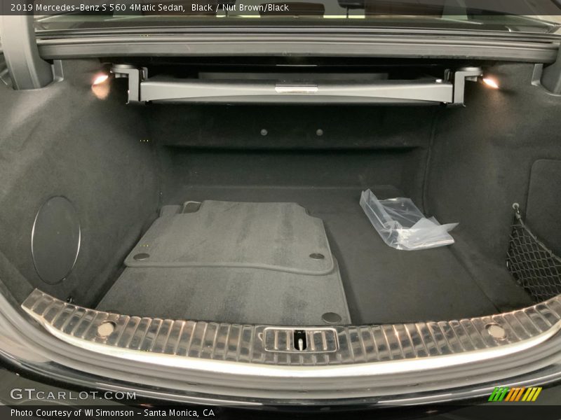 Black / Nut Brown/Black 2019 Mercedes-Benz S 560 4Matic Sedan