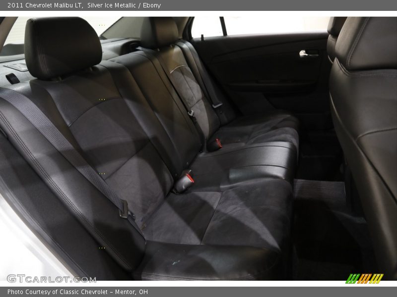 Silver Ice Metallic / Ebony 2011 Chevrolet Malibu LT