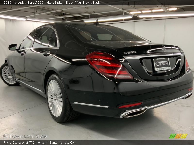 Black / Nut Brown/Black 2019 Mercedes-Benz S 560 4Matic Sedan